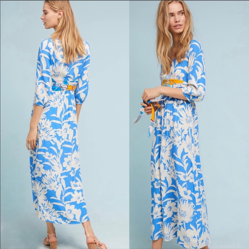 Anthropologie Maeve Kimono Dress
